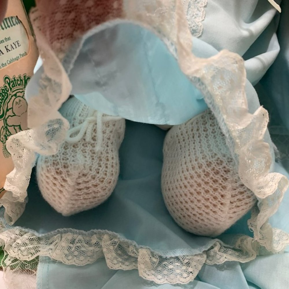 Vintage Preemie Cabbage Patch Kids Doll, Coleco,  #3870 Thelma Kaye - Picture 4 of 4